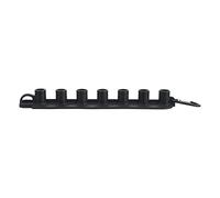 BLWOTMOR Porte-buse Rangement pour Nettoyeur Haute Pression Connecteur Rapide pour Buse de Lance Extension Lavage Remplacement Fileté de Buse Conception Solide, 7 Trous