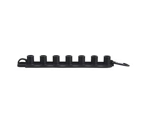 BLWOTMOR Porte-buse Rangement pour Nettoyeur Haute Pression Connecteur Rapide pour Buse de Lance Extension Lavage Remplacement Fileté de Buse Conception Solide, 7 Trous