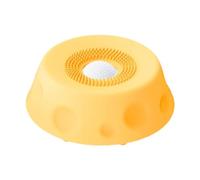 BLWOTMOR Slow Feeder Gamelle Chien Écuelle Accessoire Léchage Boule Tournante Plateau Nettoyable Base Stable Adapté à L'Alimentation Animaux Maison, Jaune