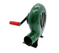 BLWOTMOR Souffleur Manuel à Manivelle pour Barbecue, Accessoire Polyvalent pour Réchaud de Camping, Petit Réchaud, Randonnée, Barbecue, 200w
