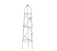 BLWOTMOR Structure d'escalade Extérieure aux Espaces pour Enfants Fer Stable Facile à Installer sans Outil Adaptée Publics Récréations, Grand (130 cm de Hauteur, 32.5