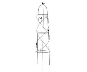 BLWOTMOR Structure d'escalade Extérieure aux Espaces pour Enfants Fer Stable Facile à Installer sans Outil Adaptée Publics Récréations, Moyenne (116 cm de Hauteur, 27
