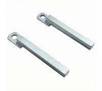 BLWOTMOR Support de Quille de Remorque Bateau Support Rouleau Étrier Guide en Acier Carré Compact pour Maintenir et Guider la, Goupille Carrée En Acier