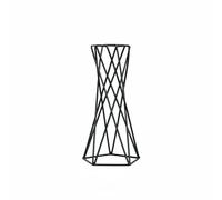 BLWOTMOR Support Suspendu Porte Plante Cadre Métal Support Aérien Présentoir Fer Forgé Structure Stable Antihumidité pour Tillandsia et Plantes d'Air Convient, Base Taille A