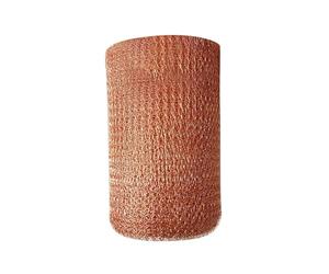 BLWOTMOR Treillis Tissé Filet Cuivre Tissage Souple Panneau Anti-rongeurs pour Comblement de Trous Adaptable Applications Domestiques Jardin Fruits Légumes Dis, 127mmx12m