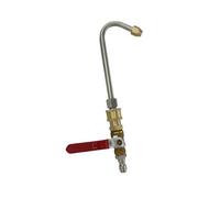 BLWOTMOR Valve de Tuyau pour Nettoyeur Haute Pression, Accessoires de Lance, Perche Coudée, Haute Performance, Efficace, Installation Facile, Connexion Rapide, Longueur 24 Cm