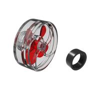 BLWOTMOR Ventilateur D'évacuation d'eau pour Aquarium avec Mécanisme de Buse Rotative Adaptateur de Ventilateur en PVC Amovible. Options de C, Type B
