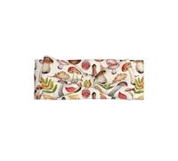 BLWSLC Bandeau avec nœud imprimé champignons colorés, adapté pour les nouveau-nés, les nourrissons et les tout-petits, accessoires pour cheveux pour enfants