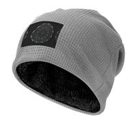 BLWSLC Bonnet noir pour sports de plein air - Motif constellation du zodiaque - Bonnet d'hiver en tricot pour voyage, randonnée et sports de plein air, gris clair, Taille unique