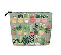 BLWSLC Bonsaï plante imprimée monocouche, sac de rangement, adapté pour le stockage quotidien, un incontournable pour les voyages d'affaires.