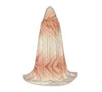 BLWSLC Cape à capuche imprimée d'art abstrait, cosplay, cape à capuche parfaite pour le cosplay, A, essentiel des vacances, L