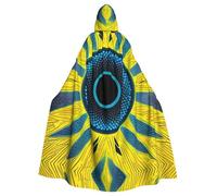 BLWSLC Cape à capuche imprimée Spot Art pour adulte Cosplay Cape à capuche Convient pour les fêtes sur le thème du cosplay