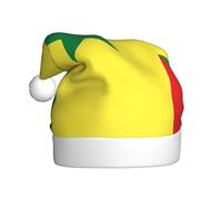 BLWSLC Chapeau de Noël imprimé drapeau du Sénégal pour adulte Décoration de Noël Chapeau adapté pour les spectacles sur scène fêtes de vacances