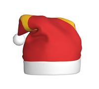 BLWSLC Chapeau de Noël imprimé drapeau du Timor-Leste pour adulte Décoration de Noël Chapeau adapté pour les spectacles sur scène fêtes de vacances