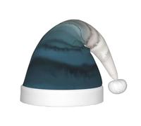 BLWSLC Chapeau de Noël imprimé « In the midst of the tide » pour enfants, chapeau décoratif, fournitures de fête adaptées pour les spectacles sur scène, Noël