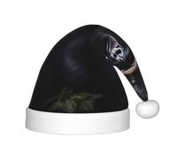 BLWSLC Chapeau de Noël pour enfants avec imprimé gorilles - Chapeau de Noël festif adapté pour les fêtes du Nouvel An et les vêtements d'hiver en plein air