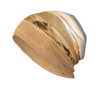 BLWSLC Chapeau tricoté à motif drapeau de l'Égypte ancienne, chapeau élastique décontracté, adapté pour la maison, les voyages, la randonnée et le quotidien, noir