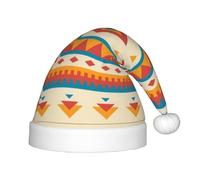 BLWSLC Chapeaux de Noël imprimés amérindiens pour enfants, chapeaux décoratifs adaptés pour Noël, les fêtes du Nouvel An, etc.