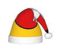BLWSLC Drapeau de la Basse-Saxe imprimé pour enfants Chapeau de Noël festif Chapeau de Noël adapté pour les fêtes de vacances et les vêtements d'hiver en plein air
