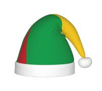 BLWSLC Drapeau de la Guinée-Bissau - Chapeau de Noël pour enfants - Chapeau festif de Noël - Convient pour les fêtes du Nouvel An et les vêtements d'hiver en plein air