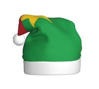 BLWSLC Drapeau du Burkina Faso - Chapeaux de Noël pour adultes - Accessoires parfaits pour Noël et fêtes de famille