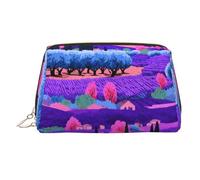 BLWSLC Grande trousse de toilette de voyage avec imprimé sur le champ coloré pour les voyages et un usage quotidien