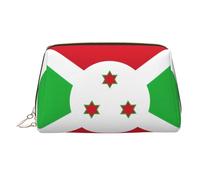 BLWSLC Grande trousse de toilette de voyage avec motif drapeau du Burundi