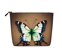 BLWSLC Joli petit papillon imprimé sac de maquillage monocouche, sac de rangement, adapté pour le rangement quotidien, un incontournable pour les voyages d'affaires.