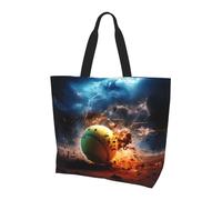 BLWSLC London Color Taxi Sac à main pour femme Grande capacité Sac à bandoulière Convient pour le shopping, le travail, les voyages et la salle de sport, Lightning Tennis, Taille unique