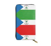 BLWSLC Longue pochette avec drapeau de la Guinée équatoriale imprimée pour les sorties, les voyages, la randonnée