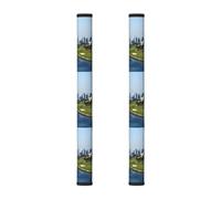 BLWSLC Lot de 2 gants de poignée de porte de réfrigérateur à motifs Golf Yacht Club, adaptés au micro-ondes et au lave-vaisselle.