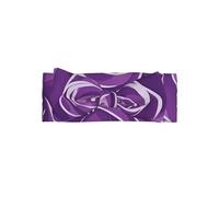 BLWSLC Magnifique bandeau à nœud pour bébé avec roses violettes, un accessoire de cheveux pour les nouveau-nés et les nourrissons, adapté pour les bébés de 0 à 6 mois