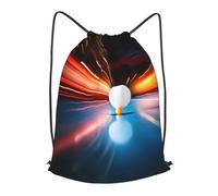 BLWSLC Ping-pong Sac à dos de voyage avec cordon de serrage pour sac de gym portable adapté pour les voyages courts