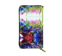 BLWSLC Pochette longue avec fermeture éclair, porte-cartes, sac de rangement portable pour pièces de monnaie de voyage, convient pour les voyages et un usage quotidien