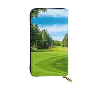 BLWSLC Pochette longue pour parcours de golf, portefeuille à fermeture éclair, porte-cartes, sac de rangement portable pour pièces de monnaie de voyage, convient pour les voyages et un usage quotidien