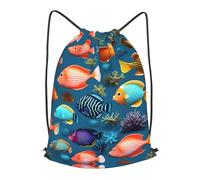 BLWSLC Sac à dos de voyage avec cordon de serrage - Sac à dos de sport avec cordon de serrage - Portable - Convient pour les voyages courts, noir, Small