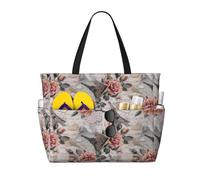 BLWSLC Sac de voyage fourre-tout à motif Tour Eiffel de Paris, grande capacité, adapté pour les vacances et les voyages.