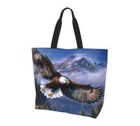 BLWSLC Sac fourre-tout à motif de dauphin amusant qui vous regarde, sac de voyage pour le shopping quotidien, la plage et le fitness, Aigle volant, Taille unique