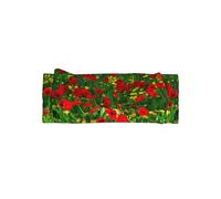 BLWSLC Serre-tête avec nœud imprimé paysage de coquelicot rouge, adapté pour les nouveau-nés, les nourrissons et les tout-petits, accessoires pour cheveux pour enfants