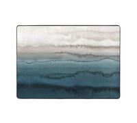 BLWSLC Tapis d'intérieur à motifs au milieu de la marée, adapté pour le foyer, la salle de bain, le salon et la chambre.