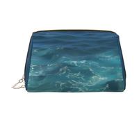 BLWSLC The Deep Ocean Grande trousse de toilette de voyage portable imprimée pour voyage et usage quotidien