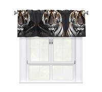 BLWSLC Tiger at Rest Store court imprimé pour cuisine, salon, chambre, etc