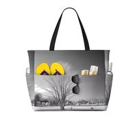 BLWSLC Willow Tree Sac de plage léger et pliable pour la piscine, les voyages et la salle de sport