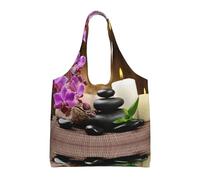 BLWSLC Zen Stone Sac en toile à bandoulière unique pour le sport, les loisirs, les voyages ou le shopping
