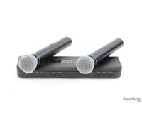 Shure BLX288/B58 Noir Microphone de scène/direct