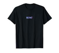 Blyat - Anaglyph Glitch Art Vaporwave T-Shirt