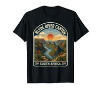 Blyde River Canyon Afrique du Sud Paysage Africain Vintage T-Shirt