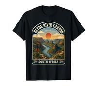 Blyde River Canyon Afrique du Sud Paysage Africain Vintage T-Shirt Graphique avec Valeur