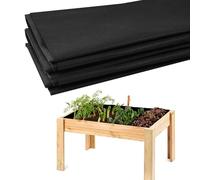 BlyeMichdi 1.6X2.1m Revêtement de Jardinage en Tissu pour Jardinière, Rouleau de Doublure en Feutre Végétal Non Tissé, Robust et Recyclable pour Bacs à Légumes, Pots de Fleurs et Herbes Aromatiques