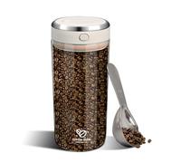 BlyeMichdi 1.7L Boîte à Café Hermétique avec Cuillère, Récipient à Café avec Valve d'Échappement, Boîte à Conservation Hermétique, Adaptés pour Conserver des Grains de Café, du Thé et des Noix